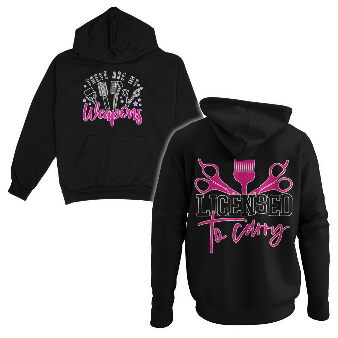 Licensed To Carry adult hoodie