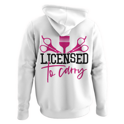 Licensed to carry adult hoodie