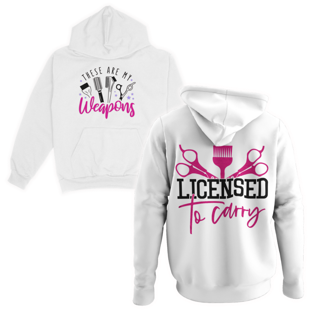 Licensed To Carry adult hoodie