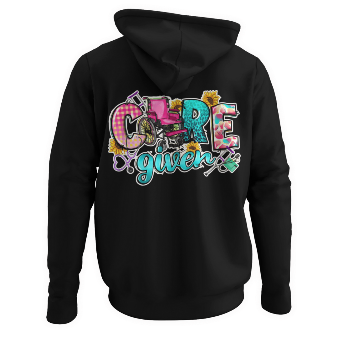 Caregiver adult hoodie