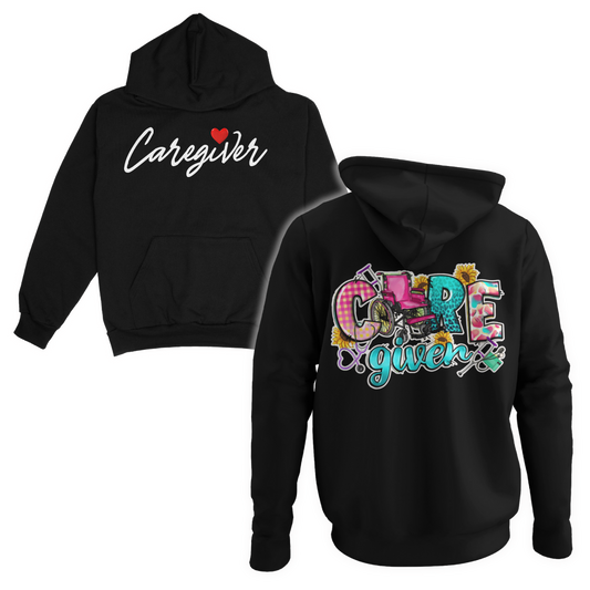 Caregiver adult hoodie