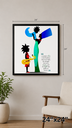 A Mother's Love matte wall poster