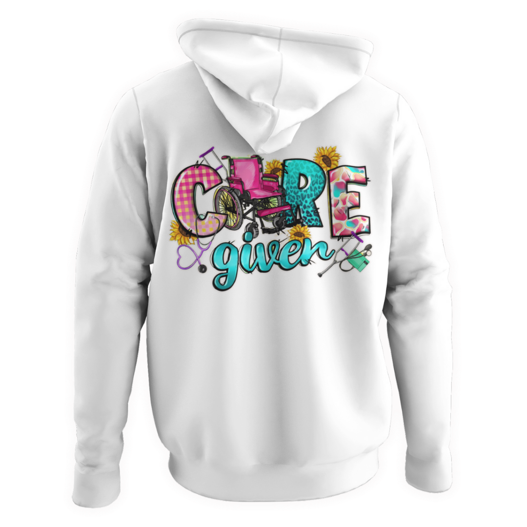 Caregiver adult hoodie