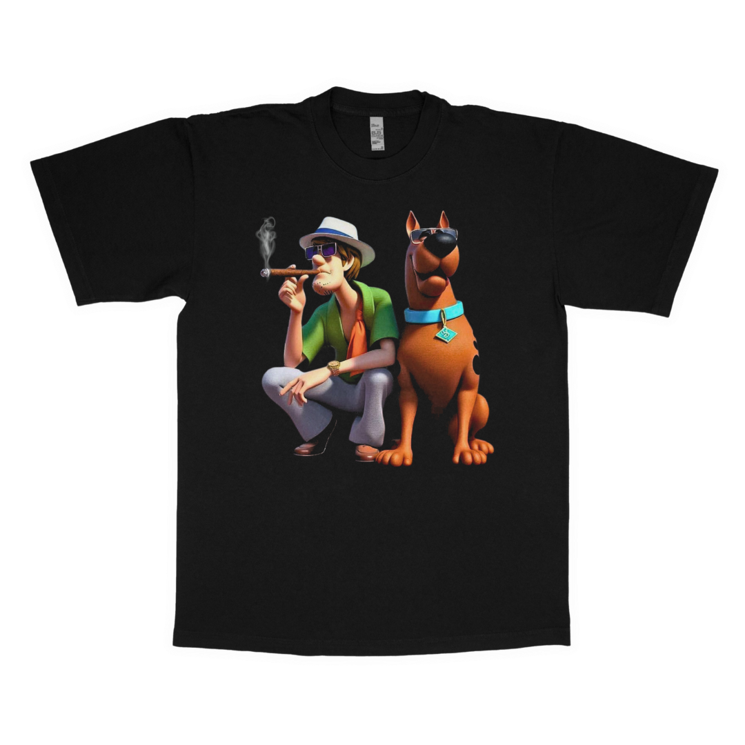 Shaggy and Scooby adult t-shirt