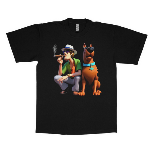 Shaggy and Scooby adult t-shirt