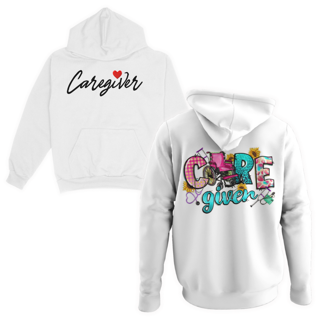 Caregiver adult hoodie