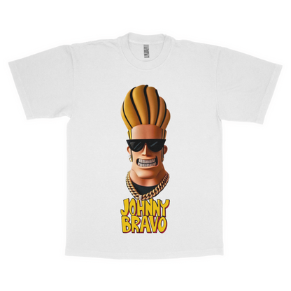 Johnny Bravo adult t-shirt