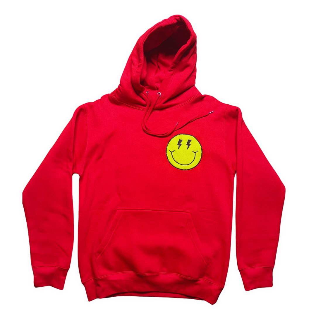 Smiley adult hoodie