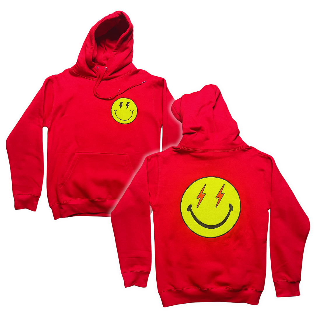 Smiley adult hoodie