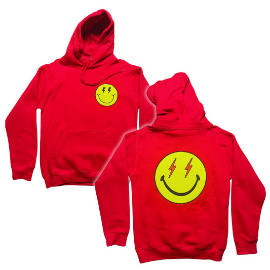 Smiley adult hoodie