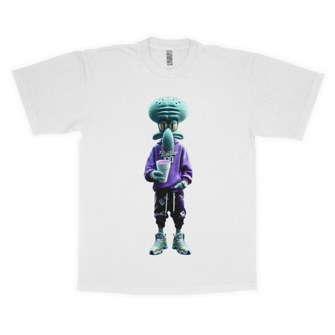 Squidward adult t-shirt