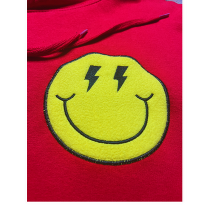 Smiley adult hoodie