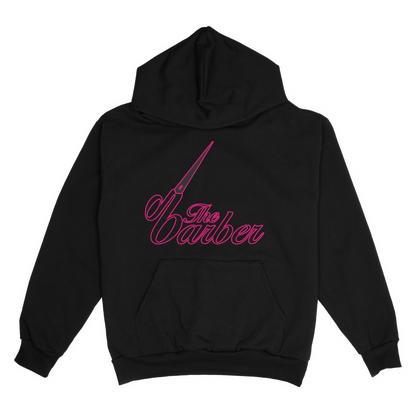 Female barber adult hoodie