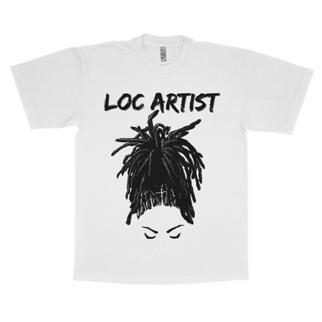 Loc artist adult t-shirt