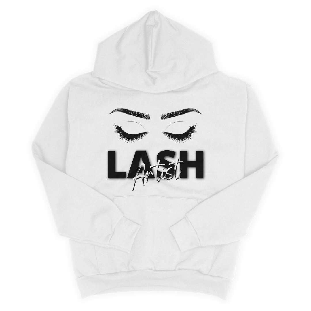 Lash artist adult hoodie