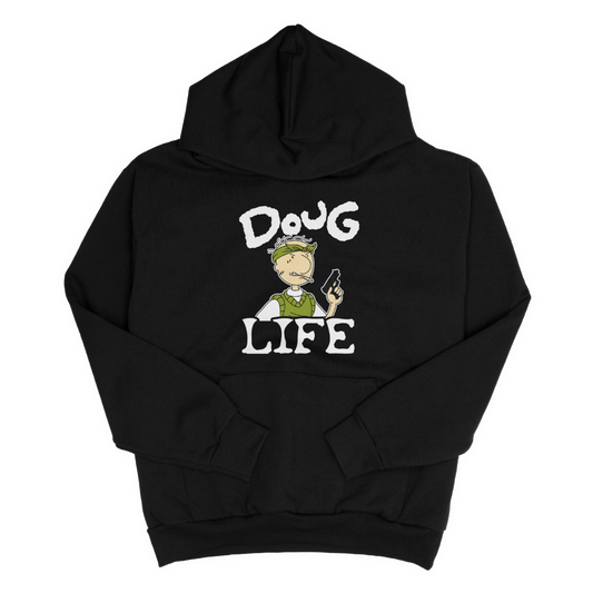 Doug life adult hoodie