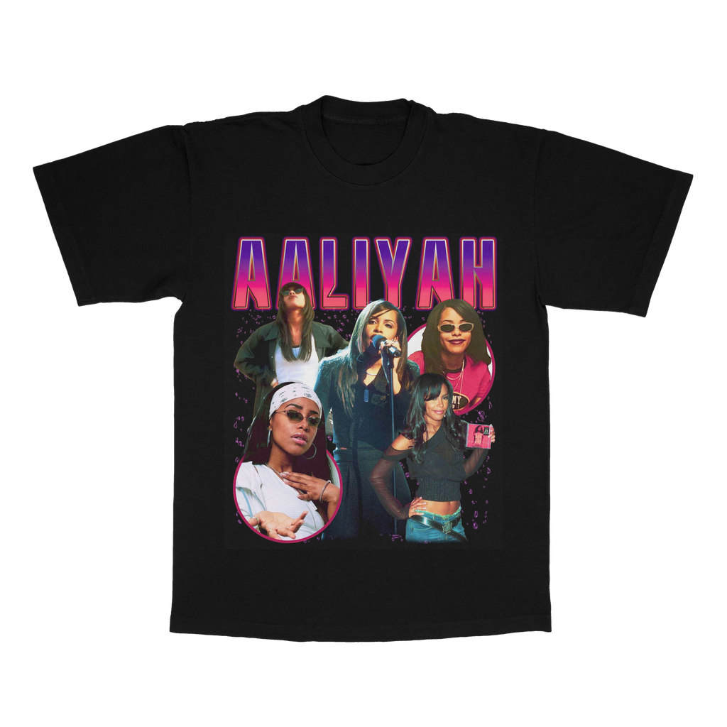 Aaliyah adult t-shirt