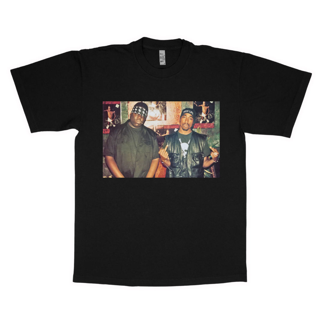 Biggie and Pac adult t-shirt