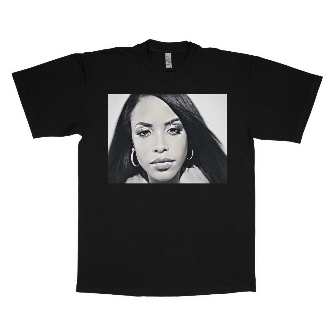 Aaliyah adult t-shirt