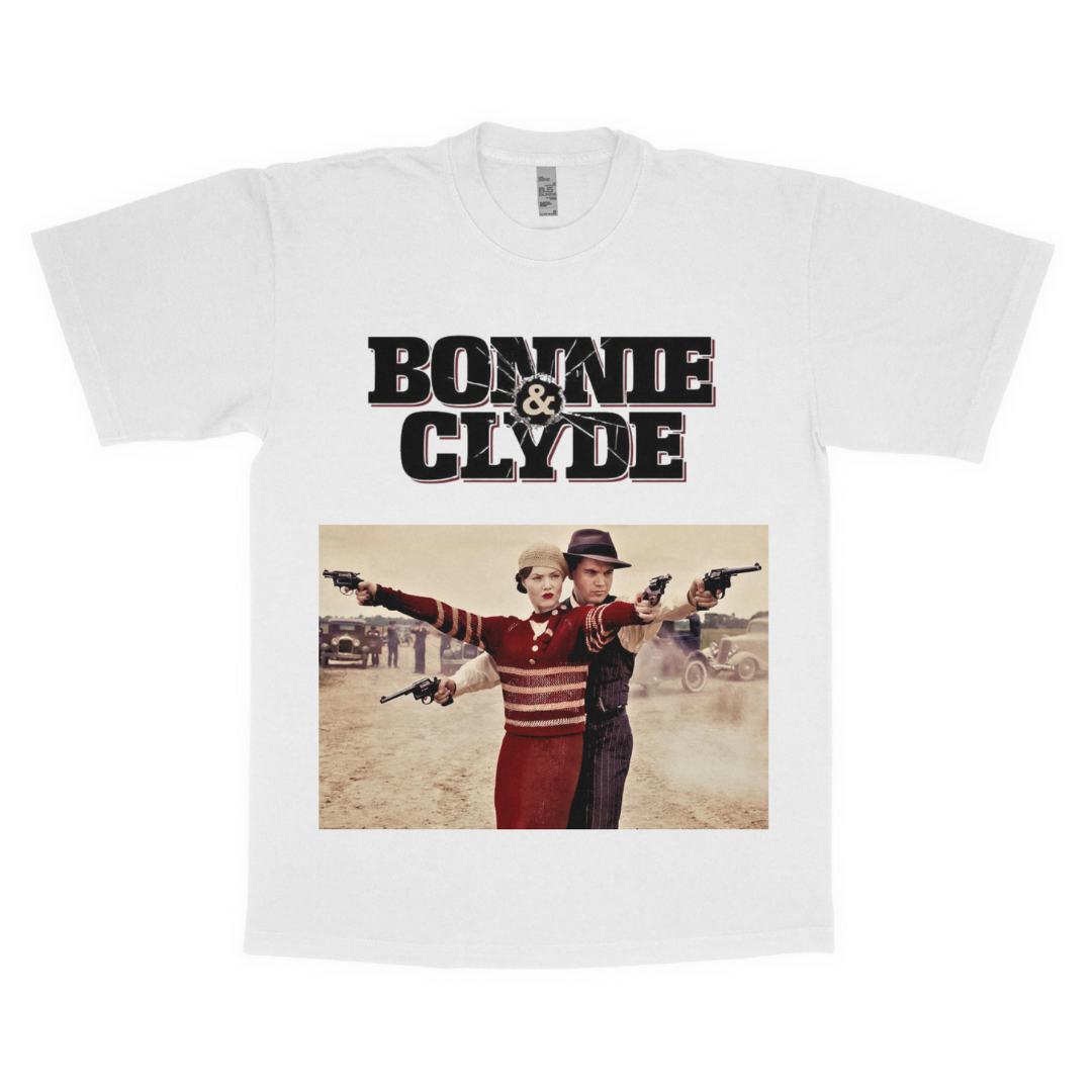 Bonnie & Clyde adult t-shirt