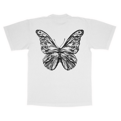 Antisocial butterfly adult t-shirt