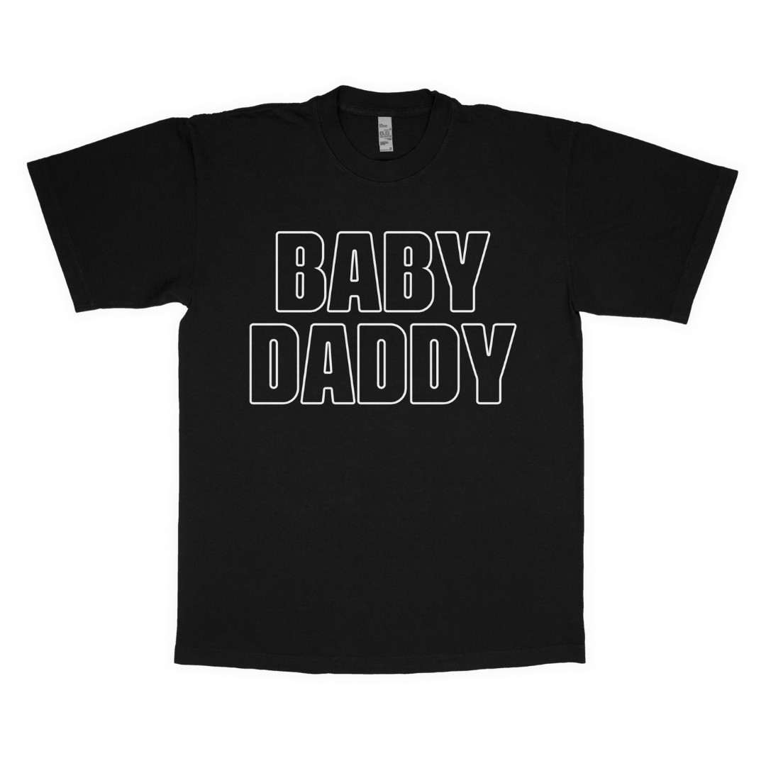 Baby daddy adult t-shirt