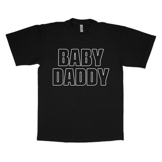 Baby daddy adult t-shirt