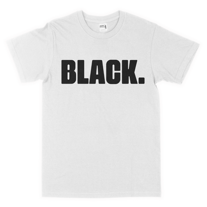 Black. youth t-shirt