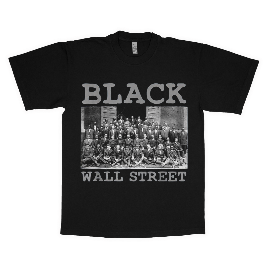 Black Wallstreet adult t-shirt