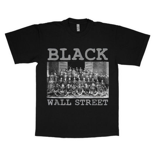 Black Wallstreet adult t-shirt