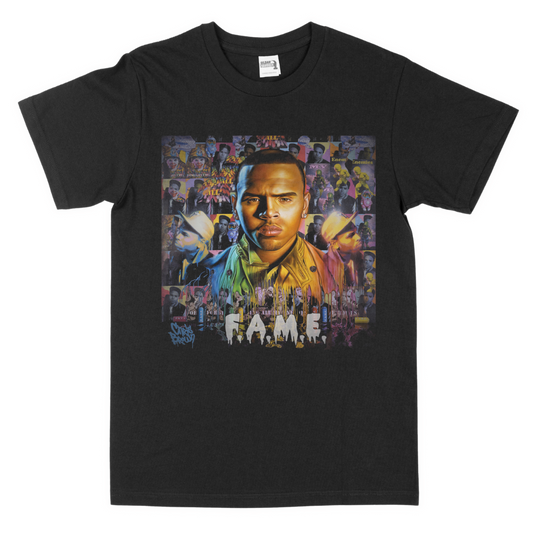 Chris Brown (Fame) big kid t-shirt