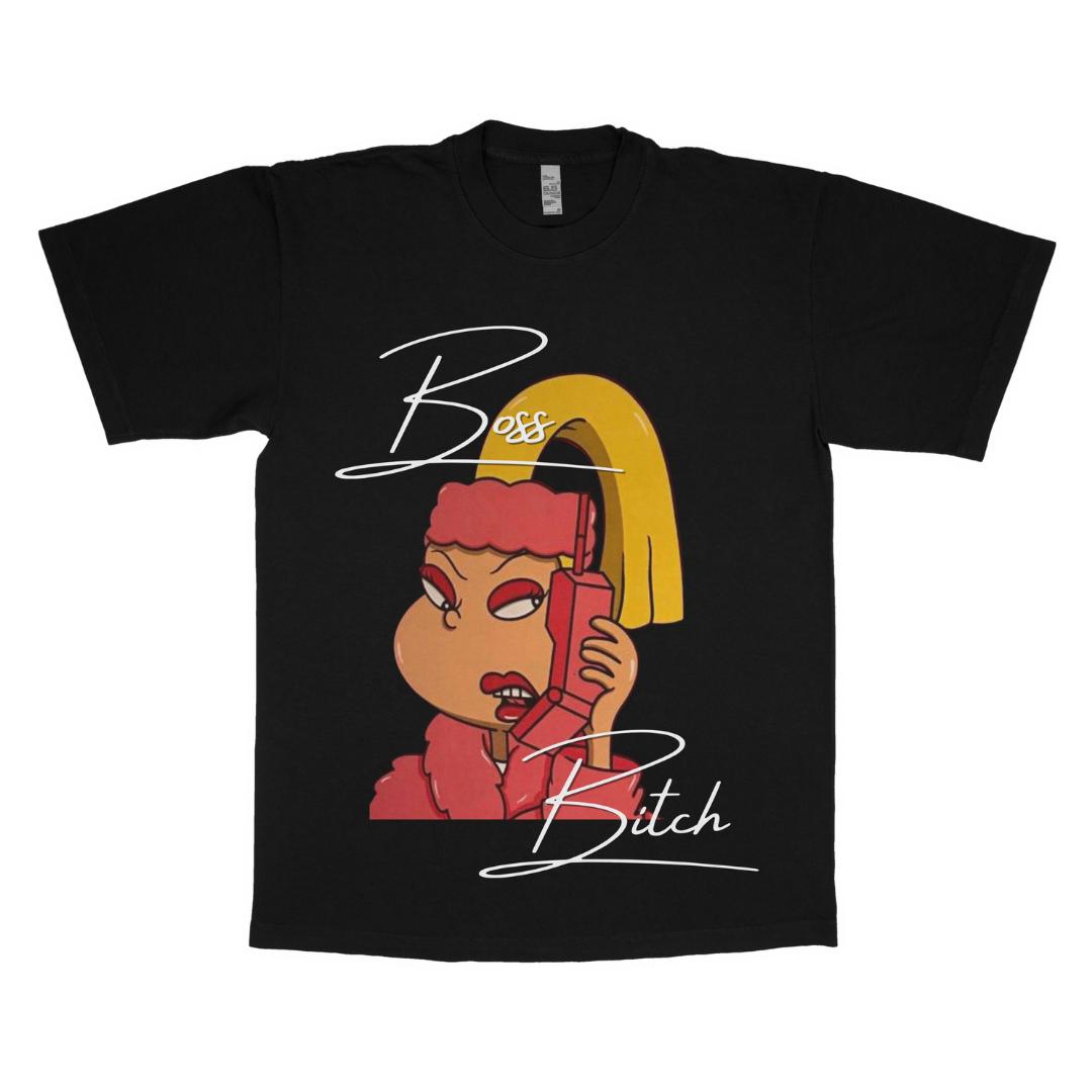 Charlotte Pickles "Boss B*tch" adult t-shirt