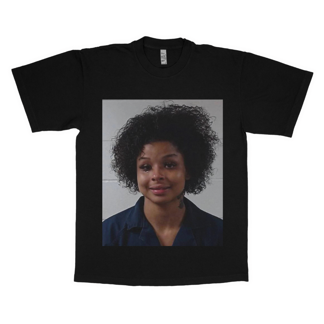 Chrisean Rock mugshot adult t-shirt