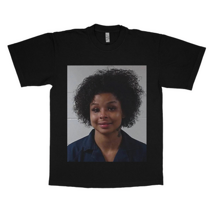 Chrisean Rock mugshot adult t-shirt