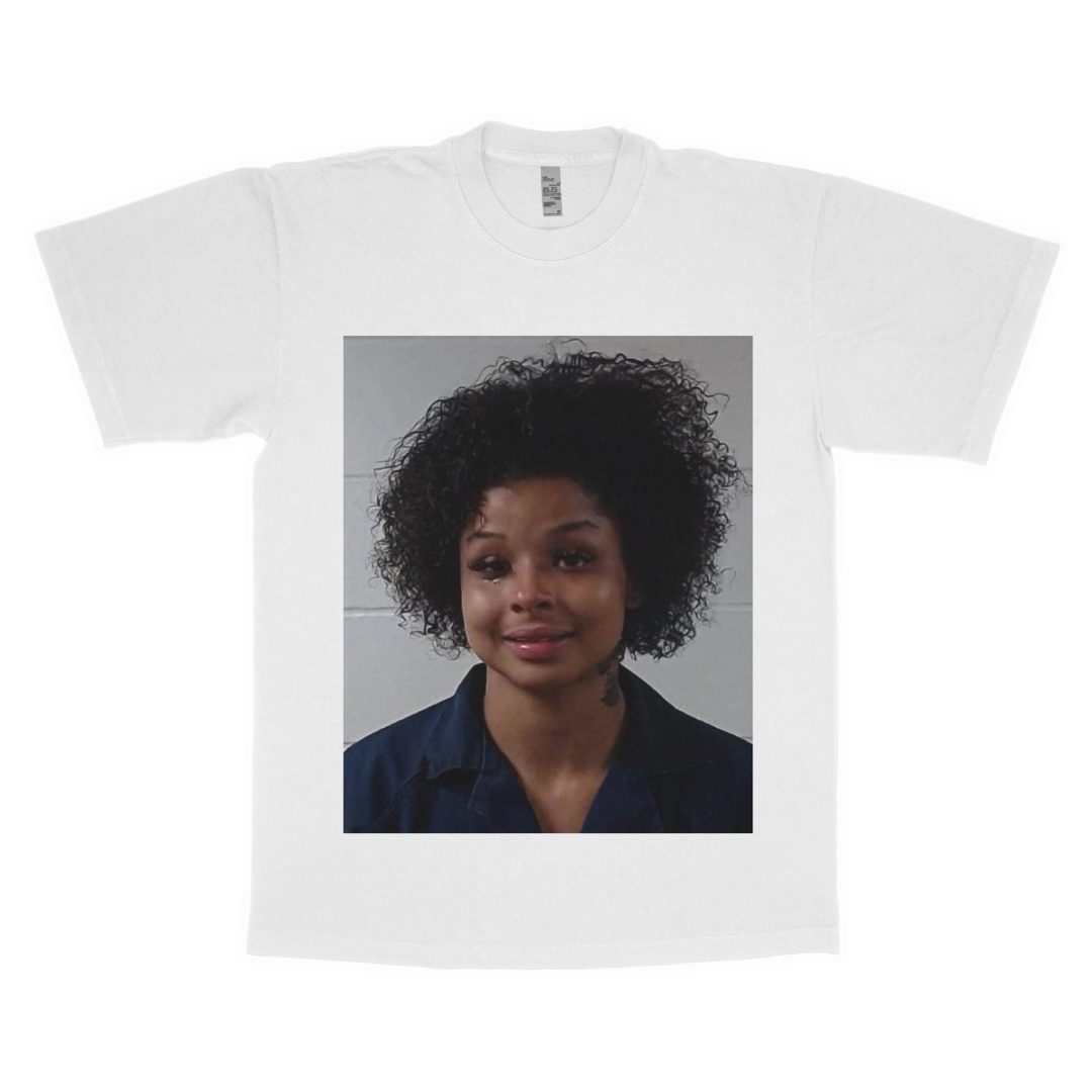 Chrisean Rock mugshot adult t-shirt