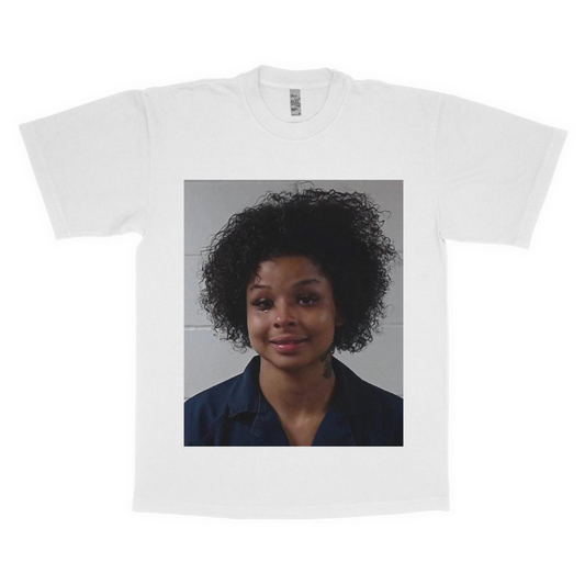 Chrisean Rock mugshot adult t-shirt