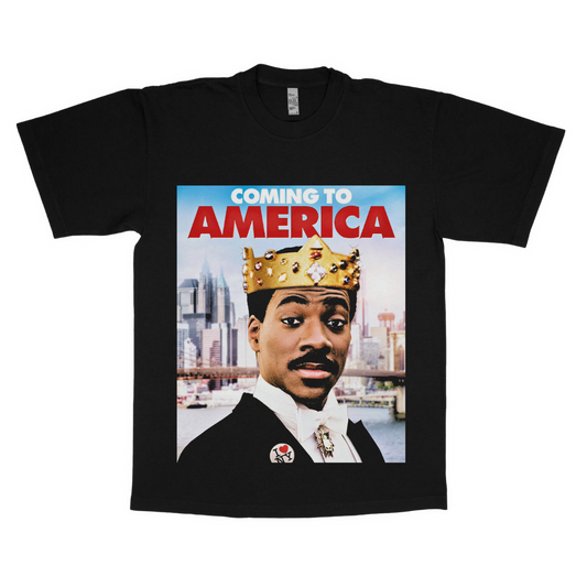 Coming to America adult t-shirt