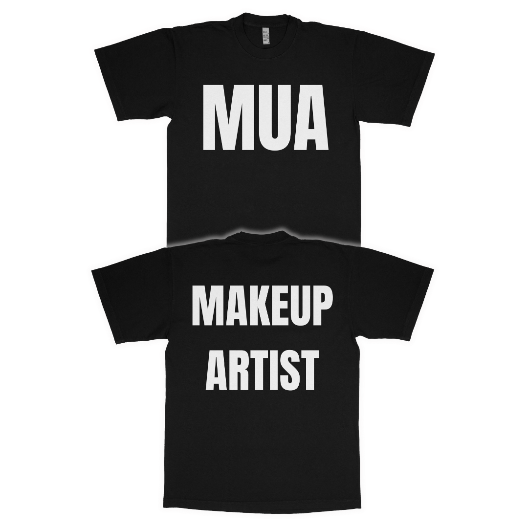 MUA "Makeup artist" adult t-shirt