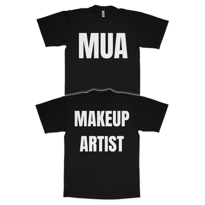 MUA "Makeup artist" adult t-shirt