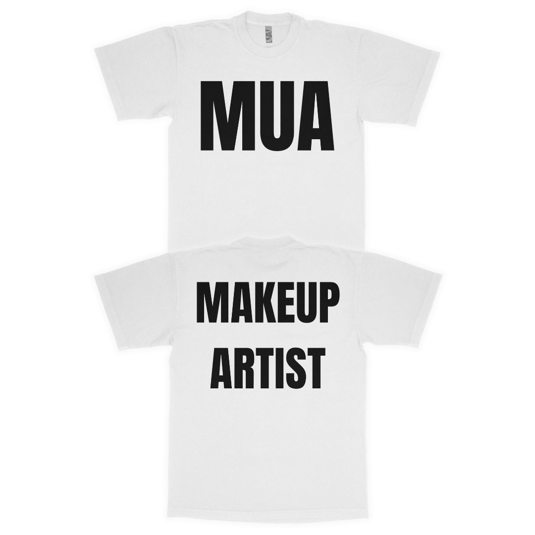 MUA "Makeup artist" adult t-shirt