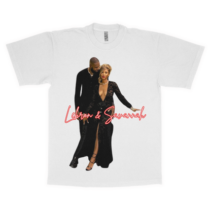 Lebron and Savannah adult t-shirt