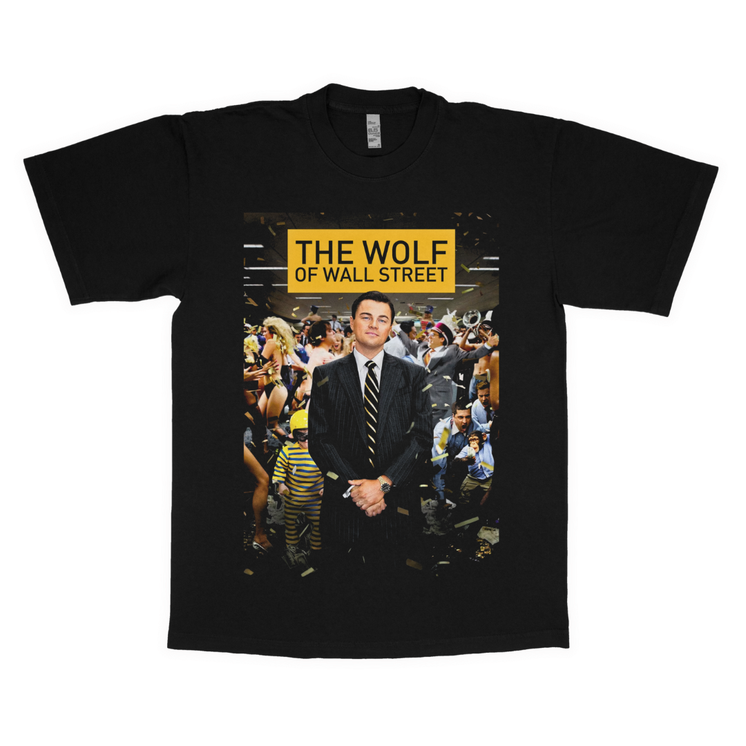 Wolf of WallStreet adult t-shirt