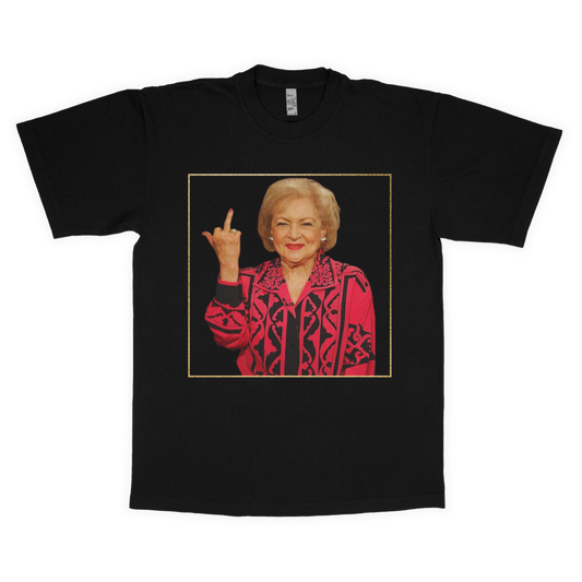 Betty White adult t-shirt