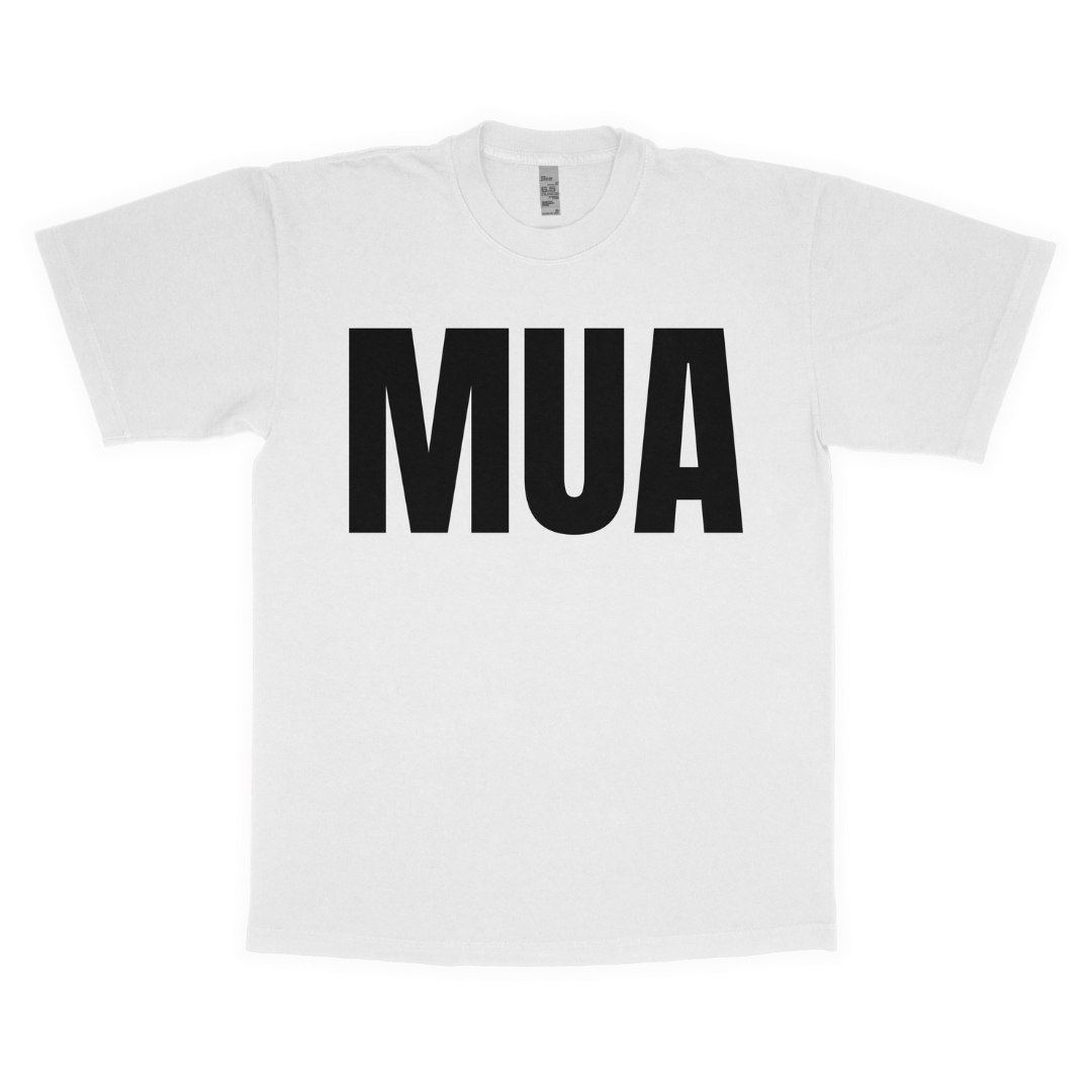 MUA "Makeup artist" adult t-shirt