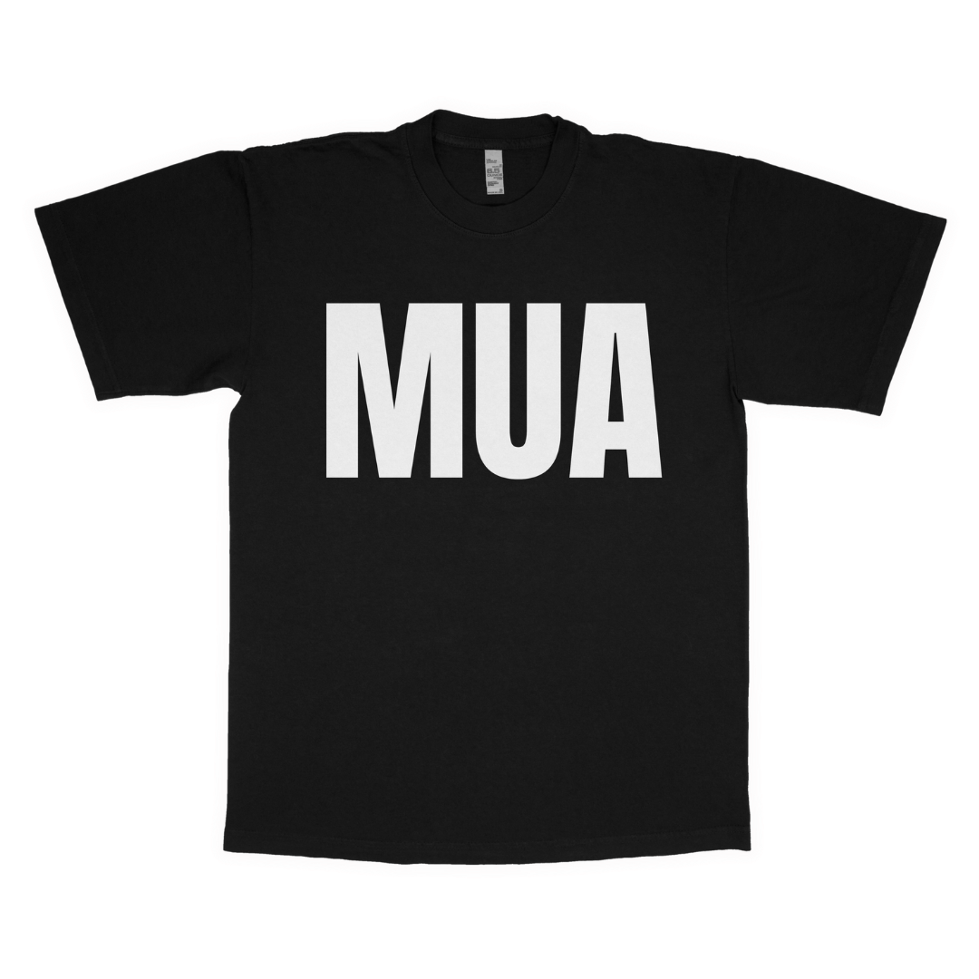 MUA "Makeup artist" adult t-shirt