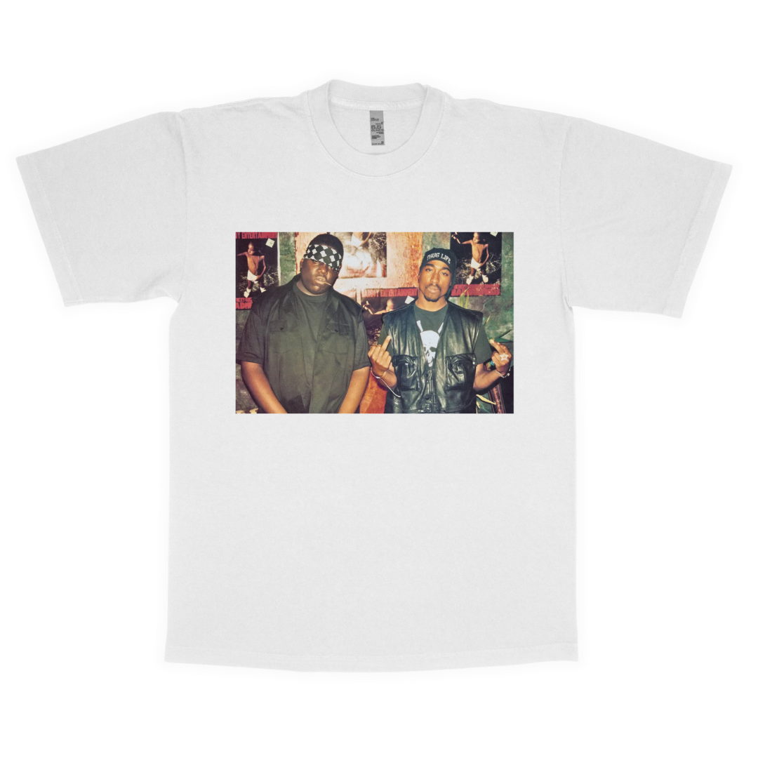 Biggie and Pac adult t-shirt