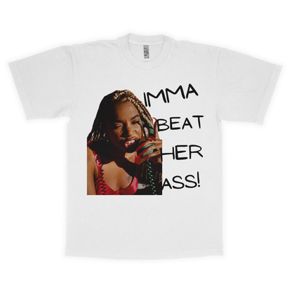 Joi "Imma beat her ass!" adult t-shirt