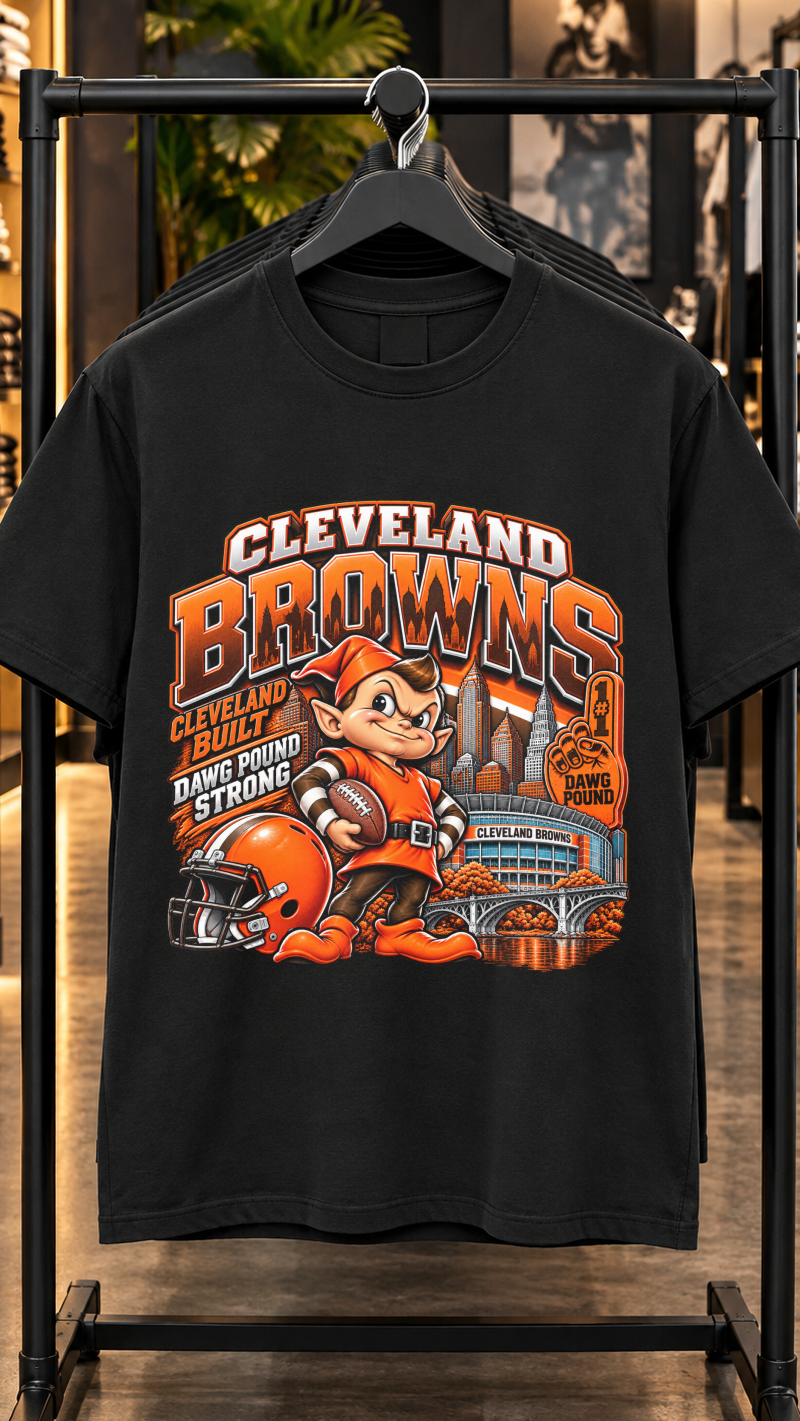 Cleveland Browns adult tee