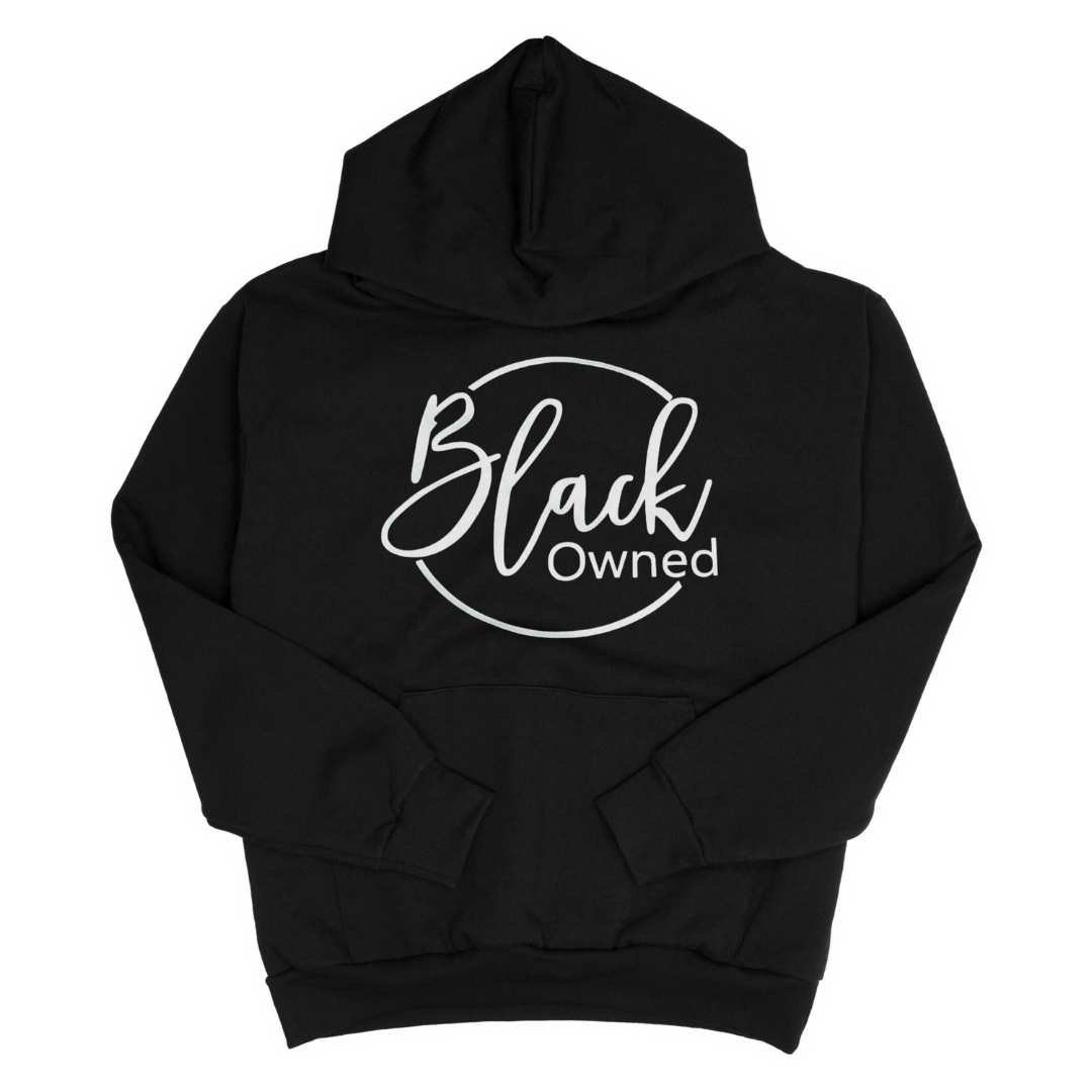 Black owned adult hoodie