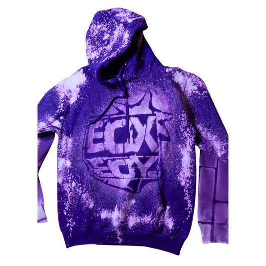 BOXBOY Alumni tye-dye "grape" adult hoodie